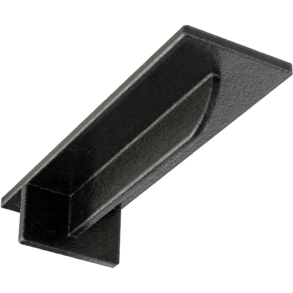 Ekena Millwork Heaton Hidden Support Steel Bracket w/ 6" Support Depth, Antiqued Pewter 3"W x 10"D x 2"H BKTM03X10X02HEAPW - main